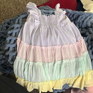 Lilac Ruffle Sleeve Top